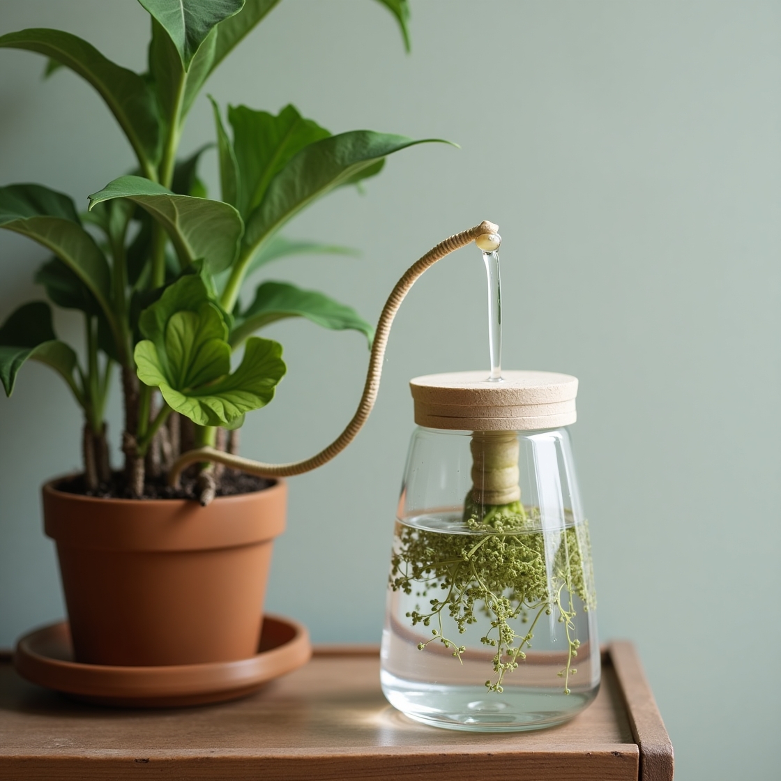 Flux_Dev_A_slender_absorbent_cord_connects_a_translucent_water_0 Flux_Dev_A_slender_absorbent_cord_connects_a_translucent_water_0